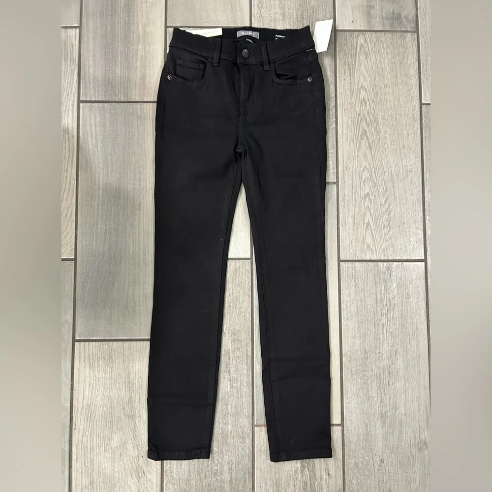DL1961 Women's Florence Instasculpt Mid-Rise Skinny Fit Cropped Jean - Picture 5 of 8